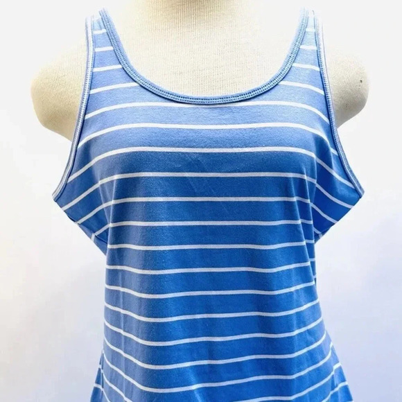 NWT SO GOODS FOR LIFE Juniors Sleeveless Pullover Round Neck Tank Top Striped XL - Picture 1 of 10